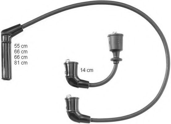 Comprar C1159 VALEO Cable de bujía