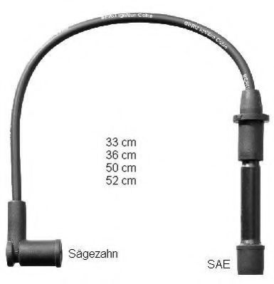 Cables de alta tensión, juego para Ford Galaxy I VY WGR