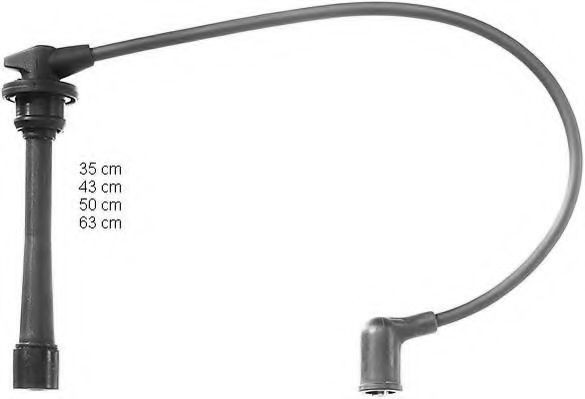 Juego de cables de bujias Beru ZEF850 precio, desde 39,07 EUR