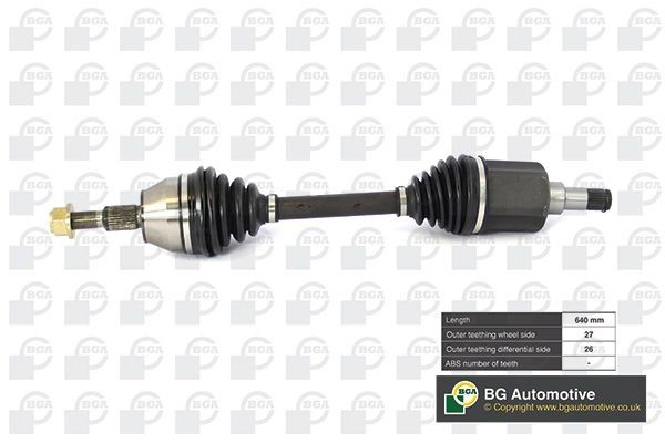 DS2350L BGA Semieje delantero izquierdo