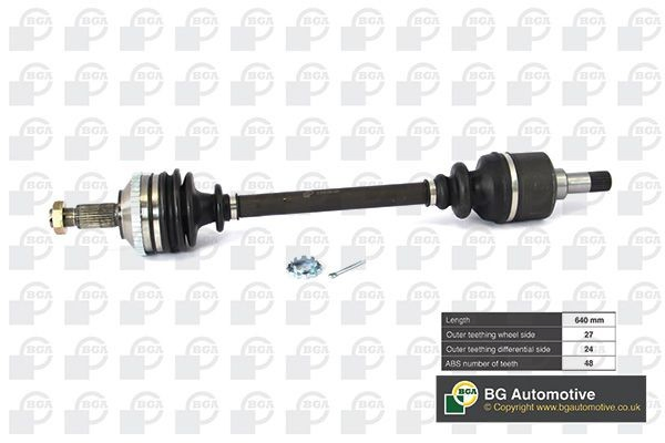 DS6713L BGA Semieje delantero izquierdo