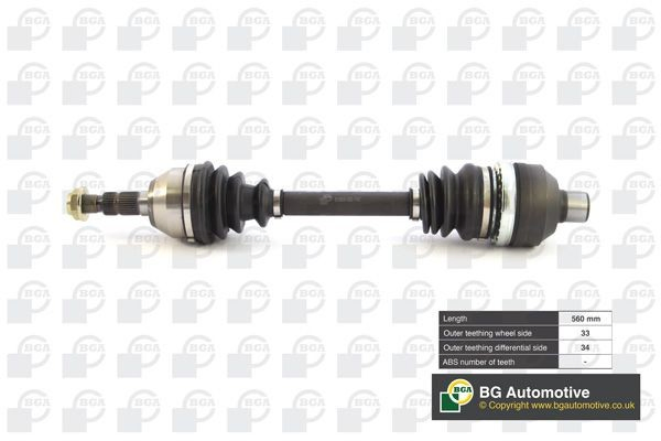 Semieje delantero derecho Peugeot/Citroen 93169663 precio, desde 57,38 EUR