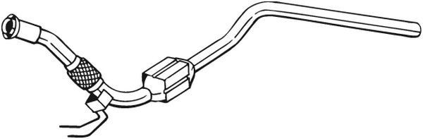 099478 Bosal Catalizador de gasolina y diésel