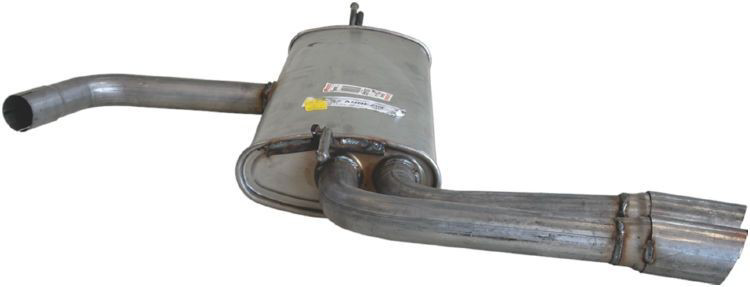 Silenciador trasero para Audi A3  8VS, 8VM