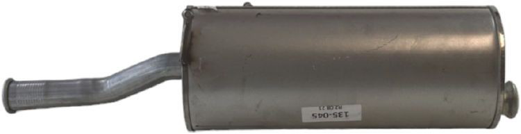 Silenciador trasero para Citroen Xsara Picasso N68