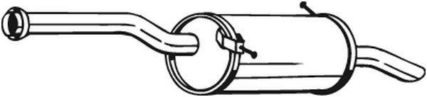 135101 Bosal Silenciador trasero