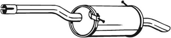 135103 Bosal Silenciador trasero