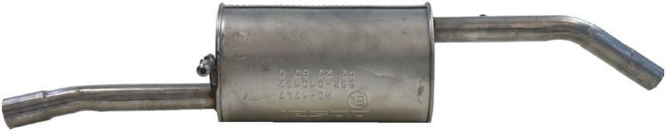 Silencioso trasero Bosal 135141