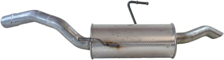 Silenciador trasero 148103 Bosal