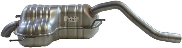 Silencioso trasero Bosal 148213