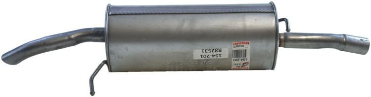 Silenciador trasero 154201 Bosal