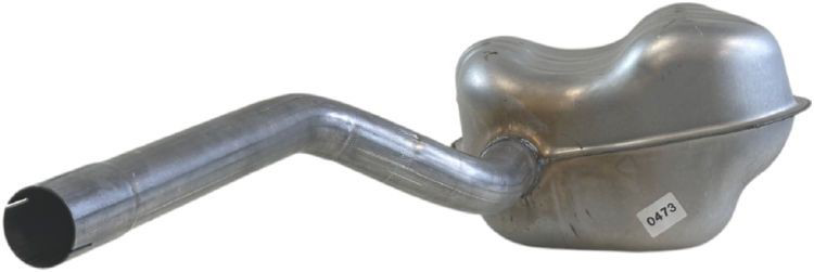 Silenciador trasero 220453 Bosal