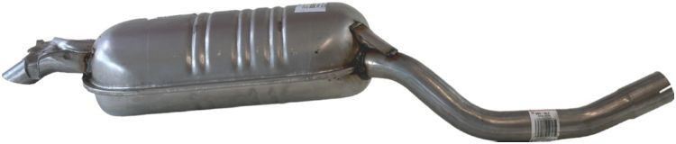 Silenciador trasero para Mercedes E  W124