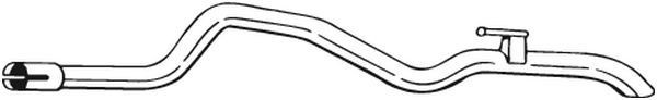 461371 Bosal Silenciador trasero