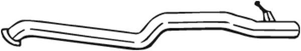 800115 Bosal Silenciador trasero
