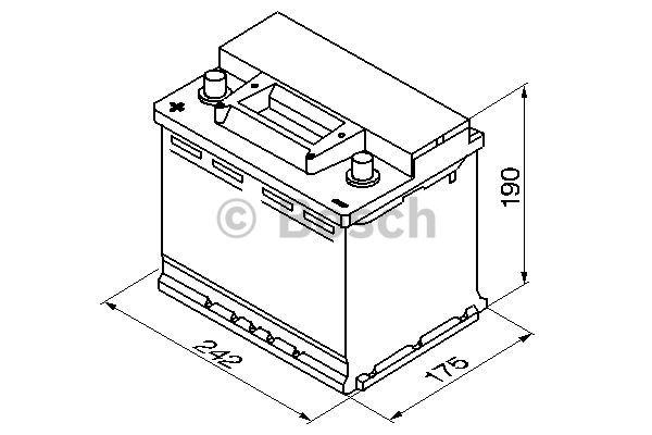 Batería 0092S30060 Bosch