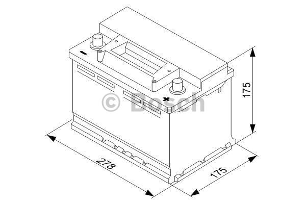 Batería 0092S30070 Bosch