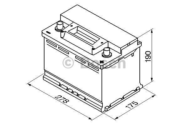 Batería 0092S30080 Bosch