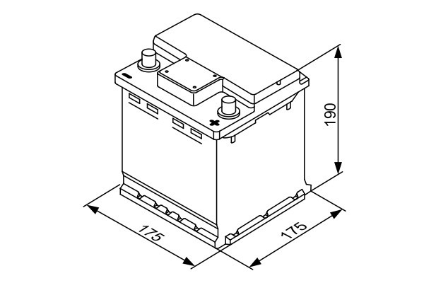Batería 0092S40001 Bosch