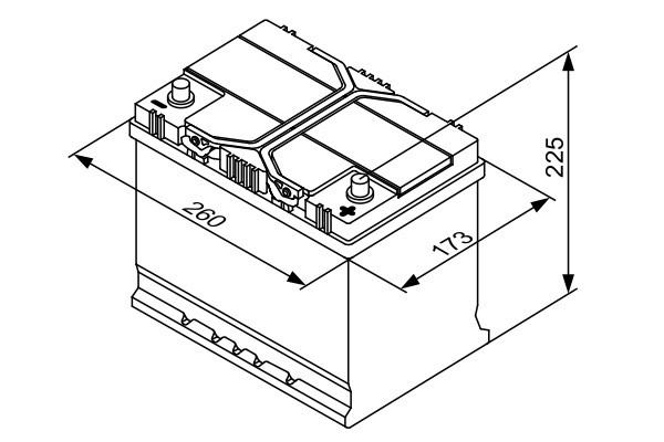 Comprar 0092S40260 Bosch Batería de coche