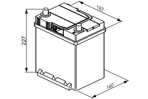 Batería Bosch 0092S40300