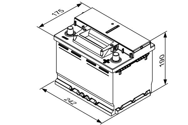 0092S4E051 Bosch Batería Start-Stop