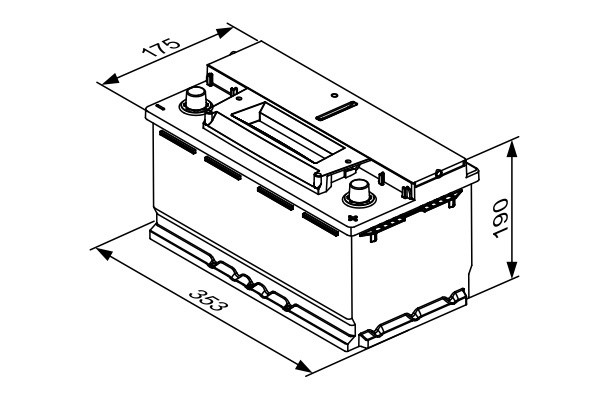 Comprar 0092S4E130 Bosch Batería de coche