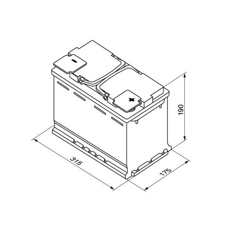 0092S5A110 Bosch Batería Start-Stop