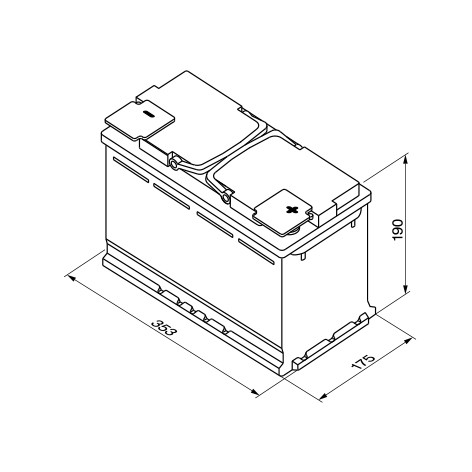 Batería 0092S5A130 Bosch