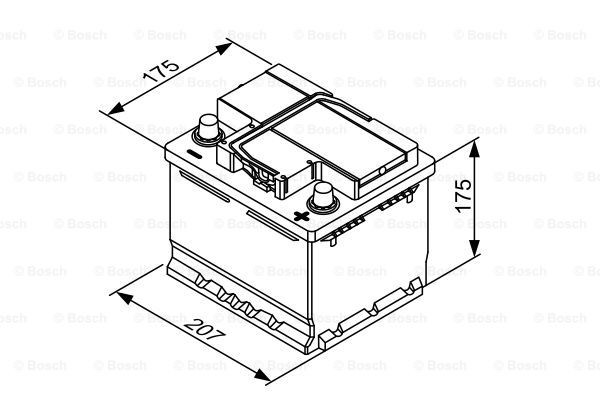 Batería 0092T30010 Bosch