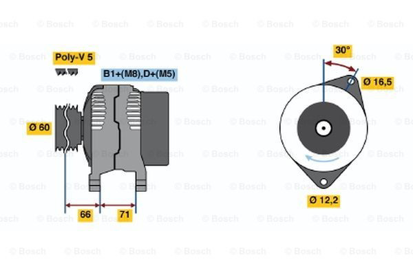 Comprar 0124325058 Bosch Dynamo