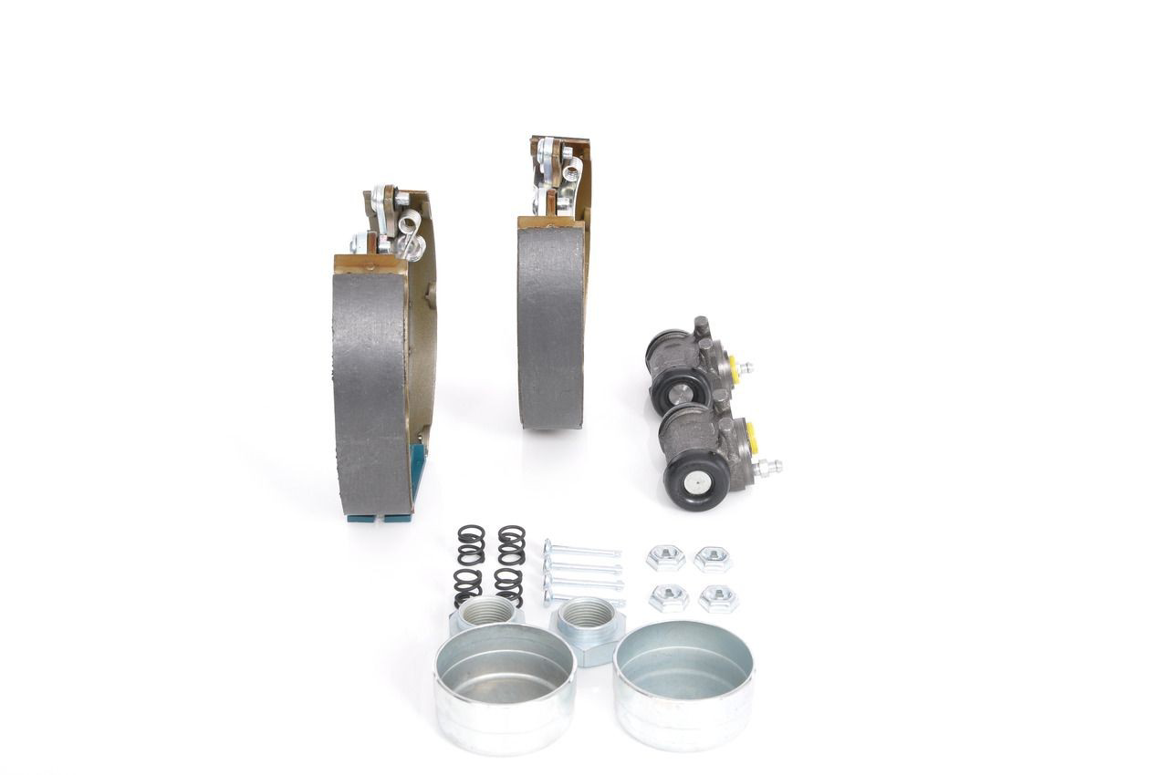 Kit de frenos de tambor, con cilindros, completo 0204114027 Bosch