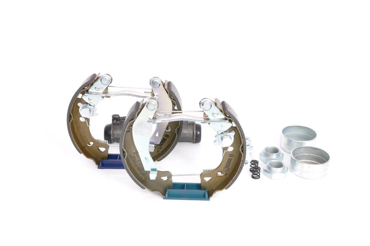 Kit de frenos de tambor, con cilindros, completo 0204114027 Bosch