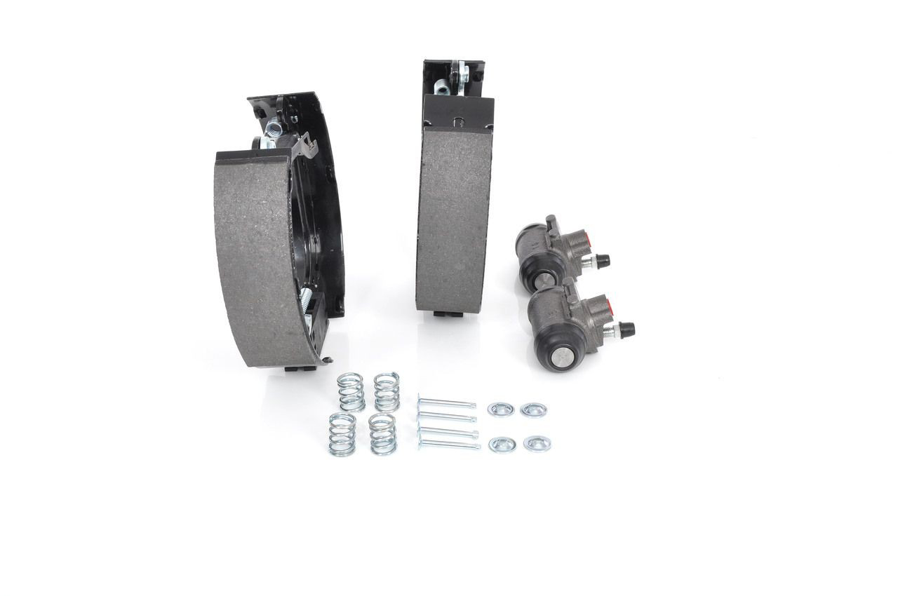0204114073 Bosch Kit frenos, disco de tambor, con cilindros, completo 