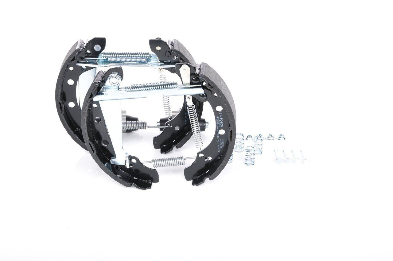 0204114546 Bosch Juego de zapatas de frenos de tambor, con cilindros, completo