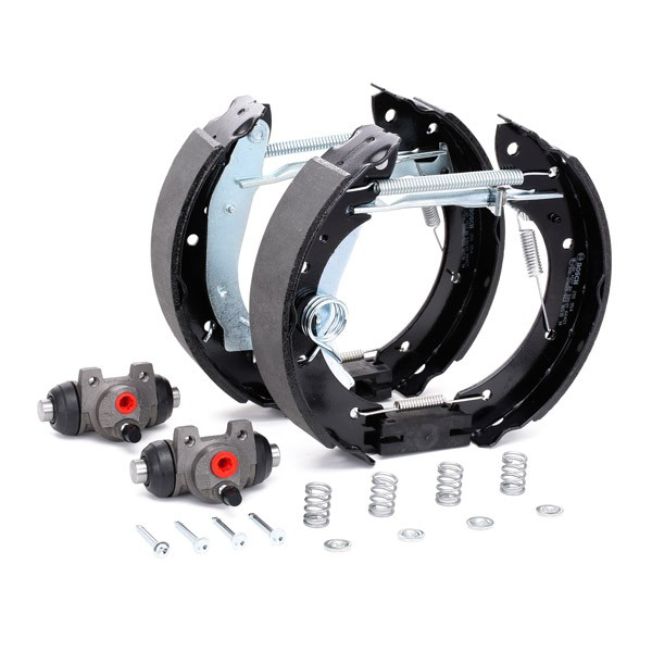 Kit de frenos de tambor, con cilindros, completo 0204114556 Bosch