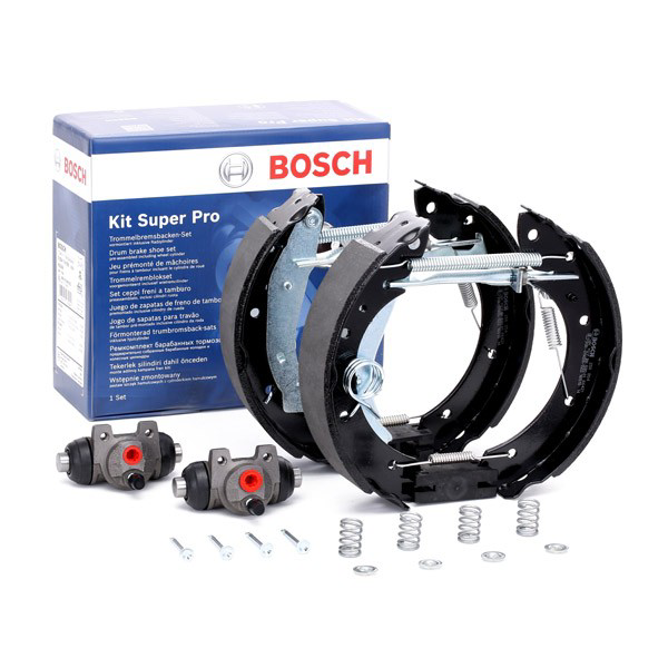 Kit de zapatas de frenos de tambor, con cilindros, completo Bosch 0204114556 precio, desde 173,63 EUR