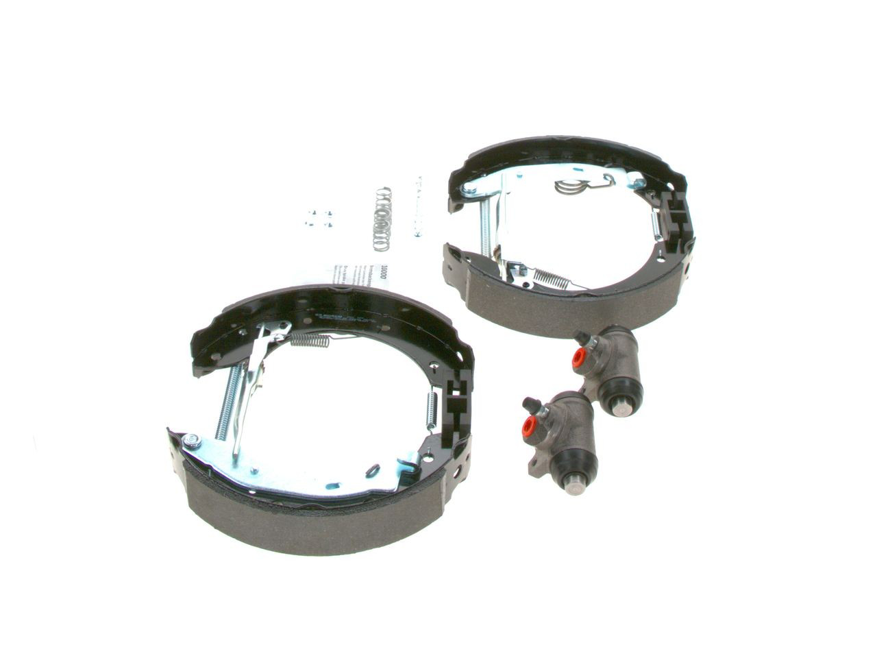 0204114556 Bosch Kit frenos, disco de tambor, con cilindros, completo 