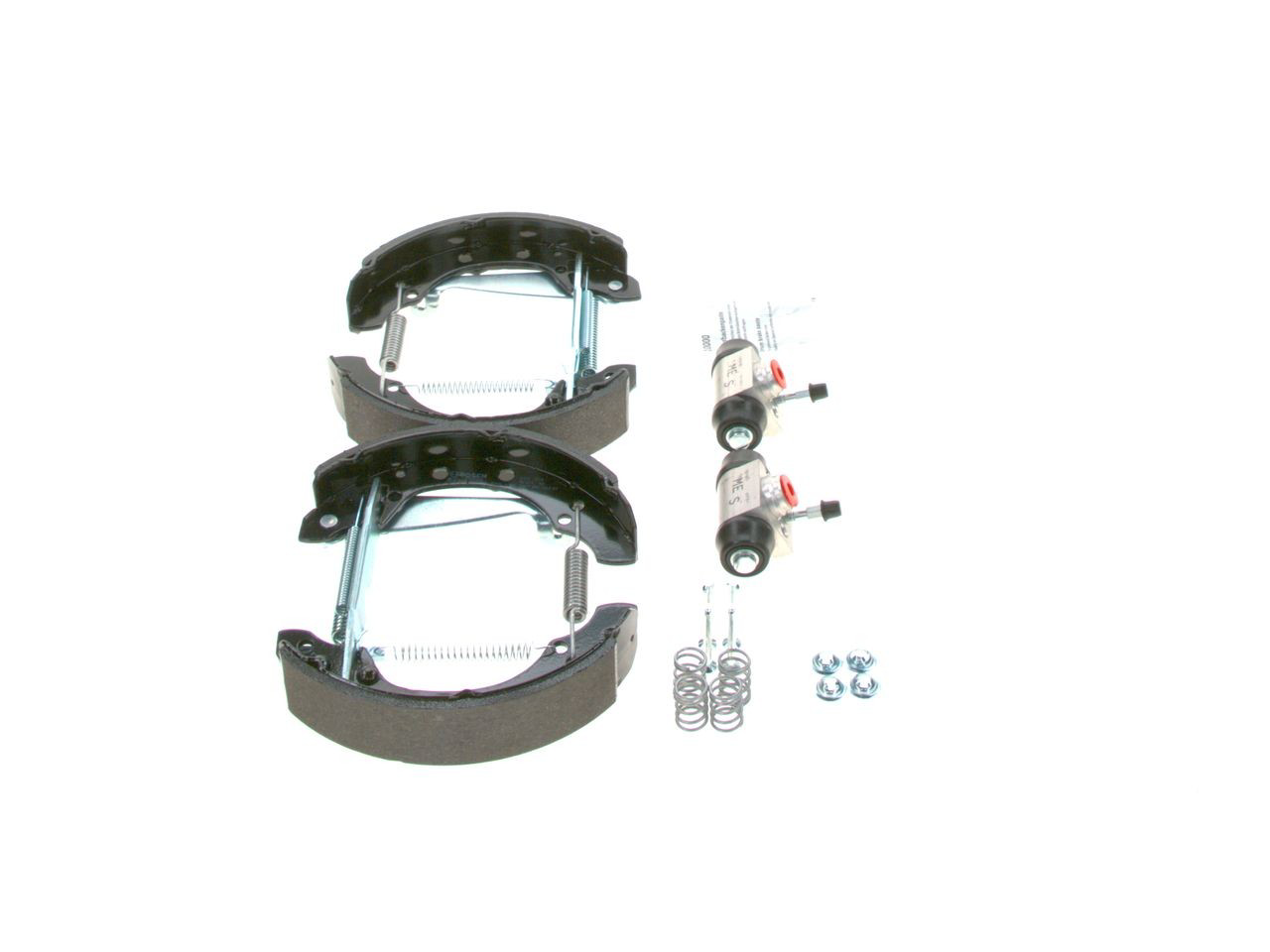 0204114579 Bosch Kit frenos, disco de tambor, con cilindros, completo 
