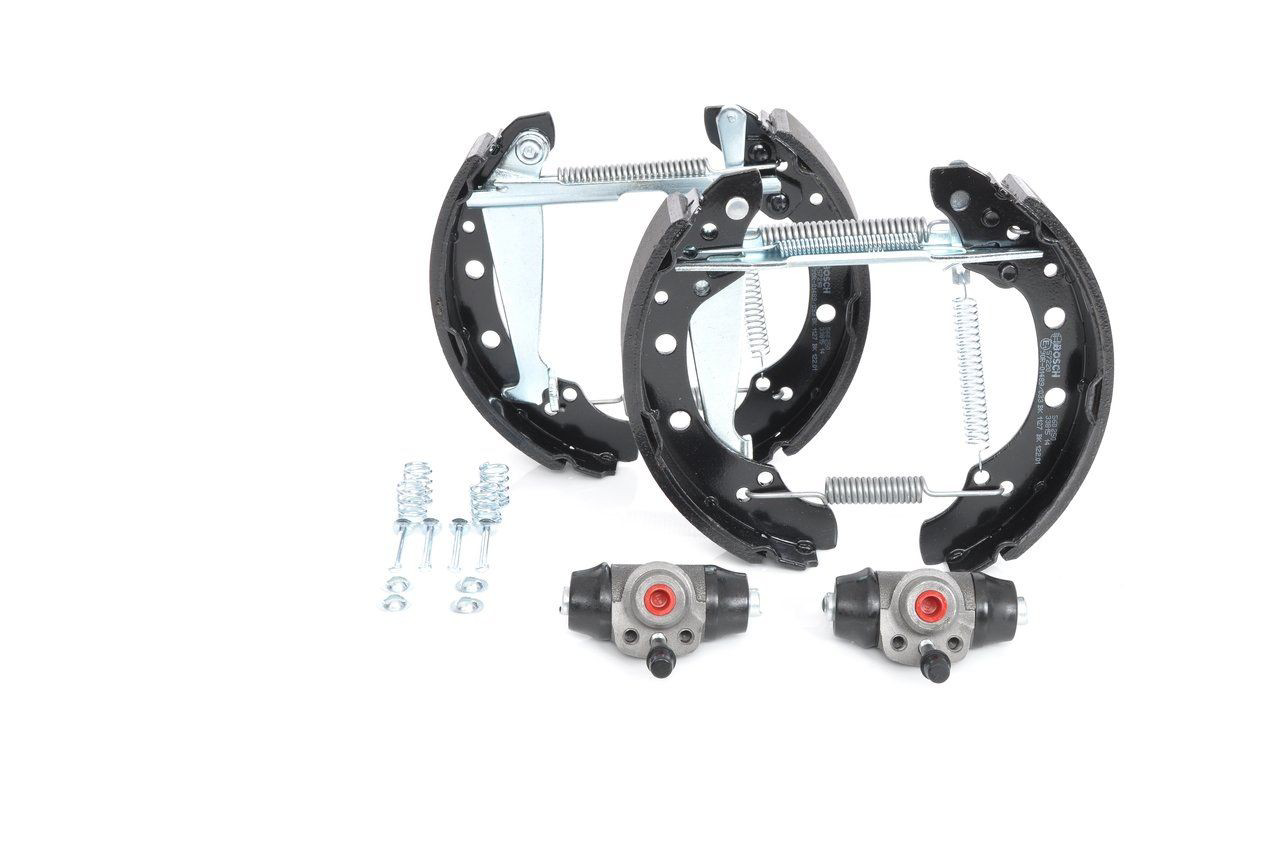 Kit de frenos de tambor, con cilindros, completo 0204114579 Bosch