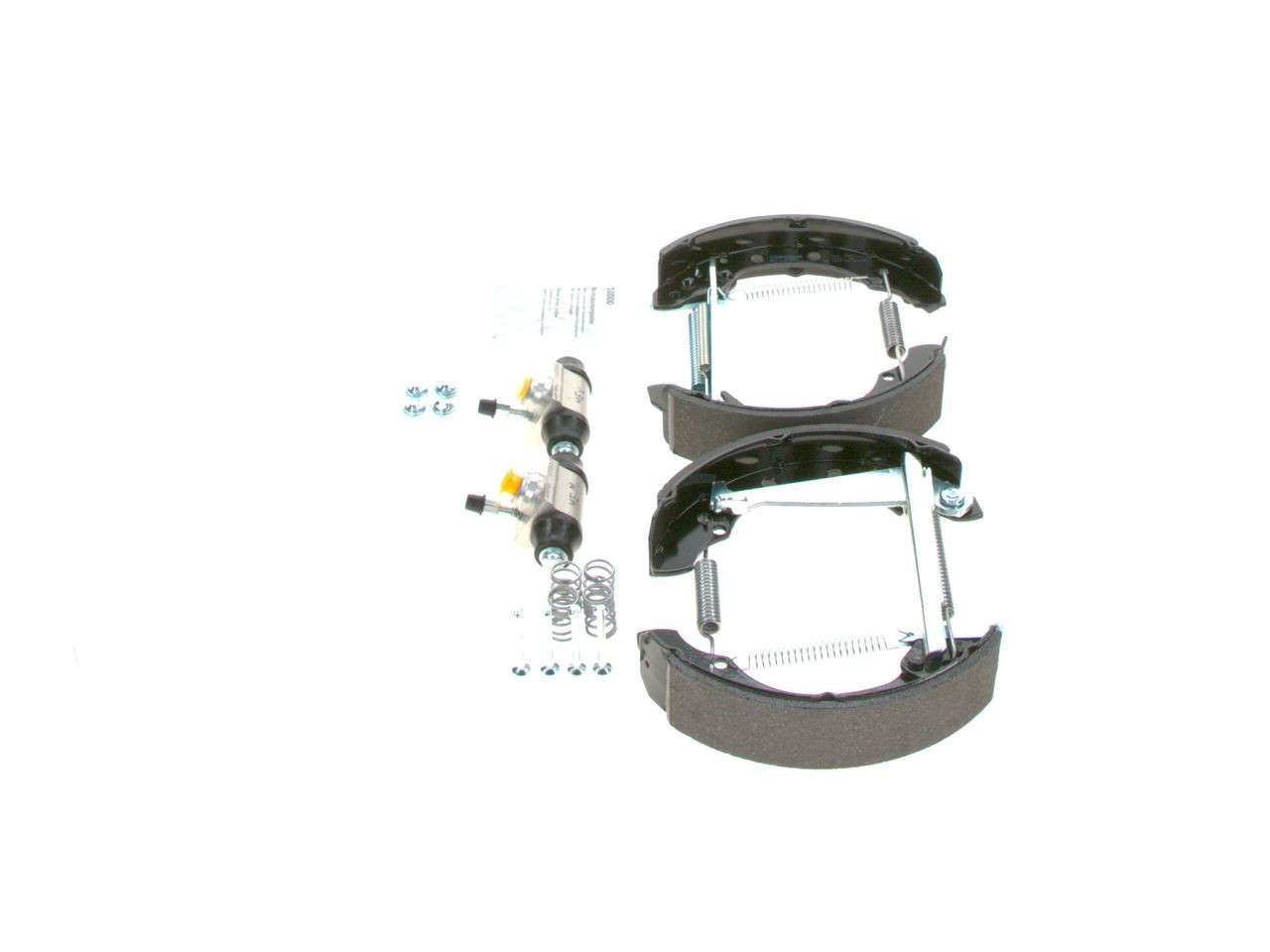 0204114682 Bosch Kit frenos, disco de tambor, con cilindros, completo 
