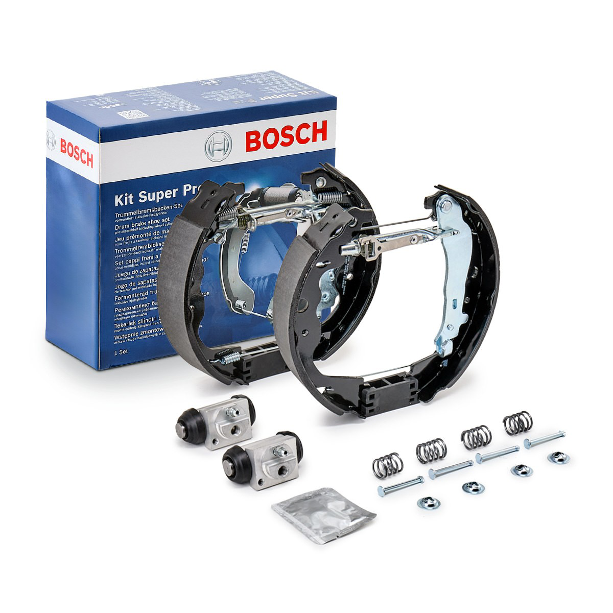 0204114896 Bosch Zapatas de freno de tambor traseras
