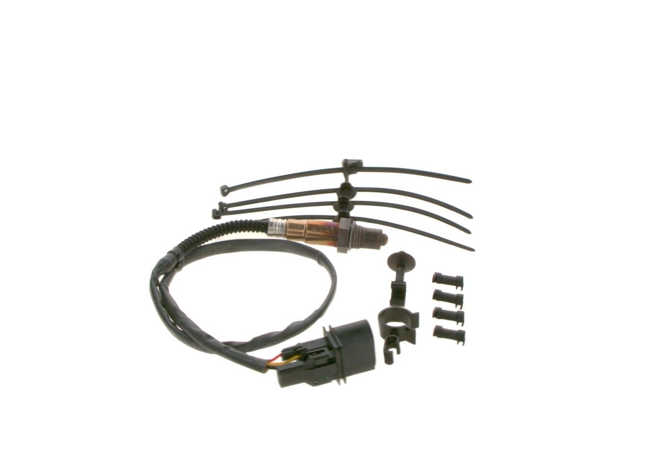 Sonda lambda, sensor de oxígeno antes del catalizador izquierdo 0258007357 Bosch