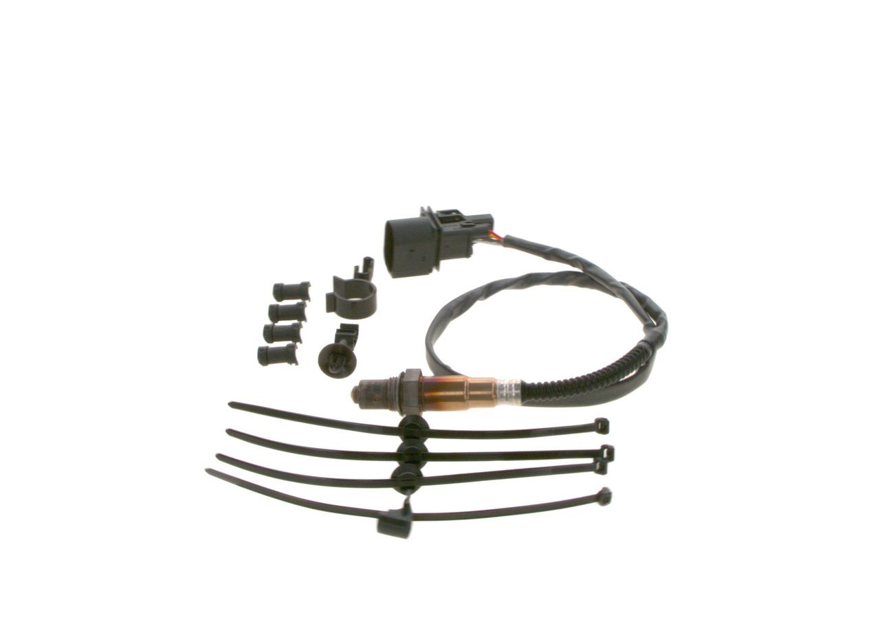 0258007357 Bosch Sonda lambda, sensor de oxígeno antes del catalizador izquierdo