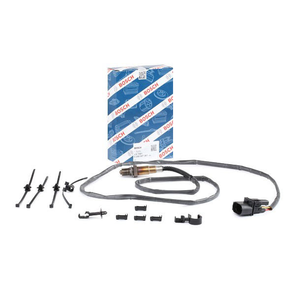 0258007361 Bosch Sonda lambda, sensor de oxígeno antes del catalizador izquierdo