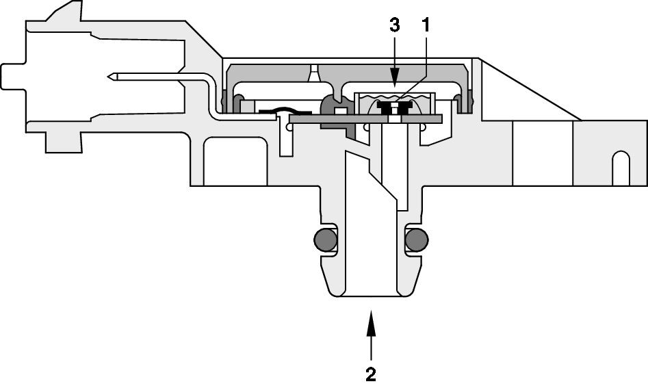 0261230093 Bosch Sensor de presión de combustible
