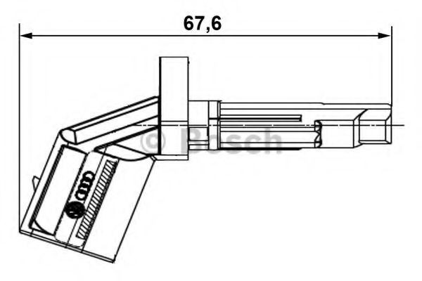 Comprar 0265007930 Bosch Sensor ABS, rueda delantera izquierda