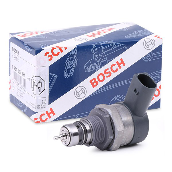 Regulador de presión de combustible 0281002991 Bosch