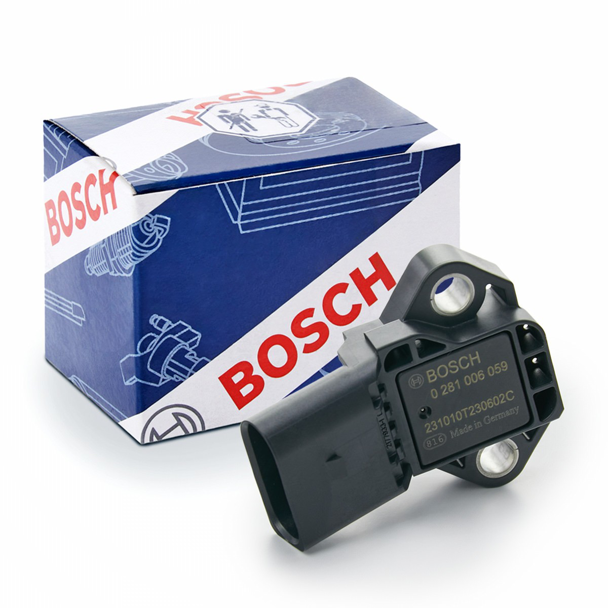 Comprar 0281006059 Bosch Sensor de presión de sobrealimentación