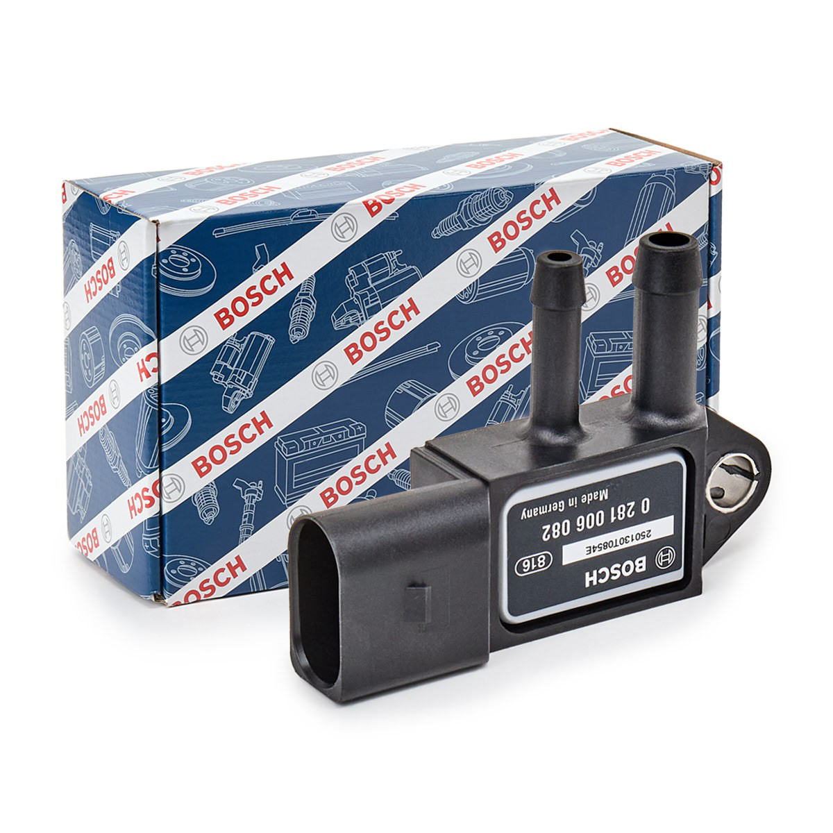 Sensor, presión gas de escape Bosch 0281006082